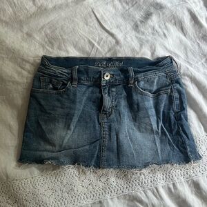 Jean Mini Skirt